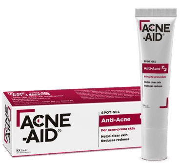 ACNE AID Spot Gel Anti-Acne 10g. แอคเน่-เอด สปอต เจล แอนติ-แอคเน่ (สีแดง)